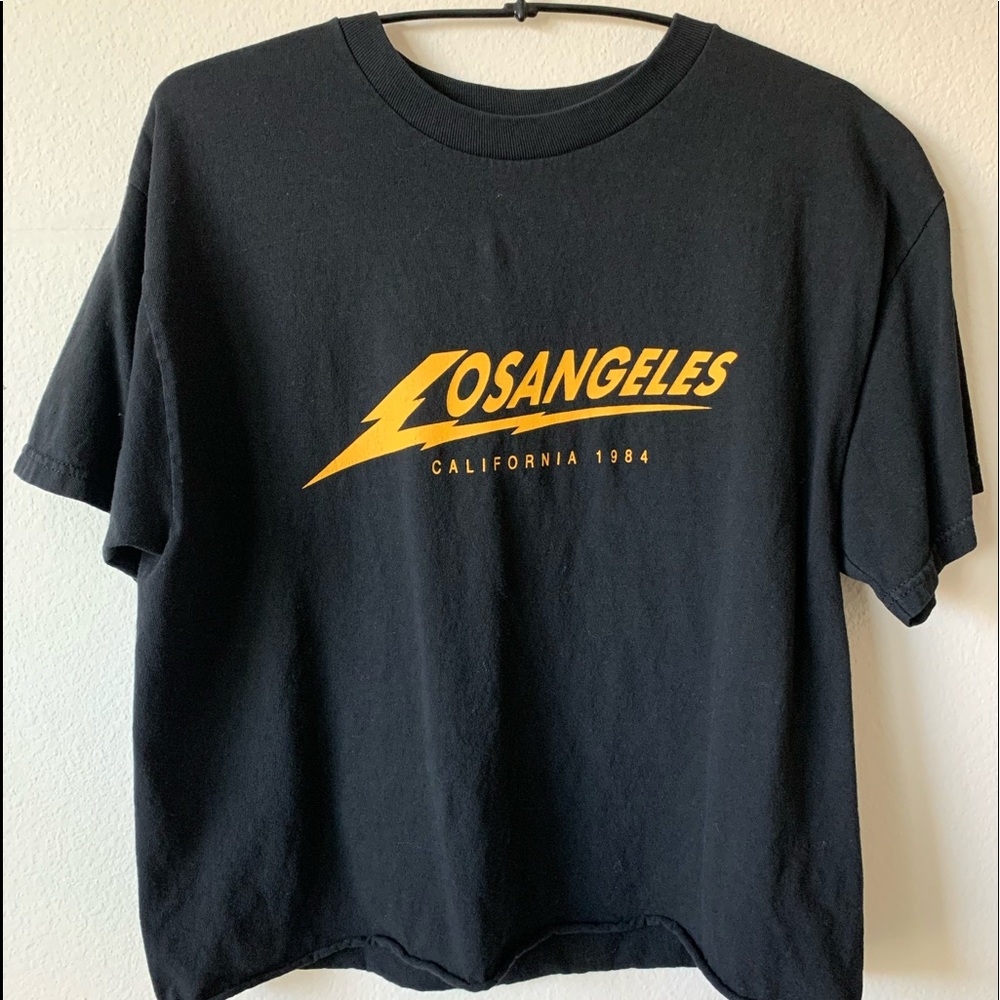Los Angeles crop tee 🌇